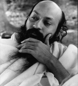 Young Osho in contemplation